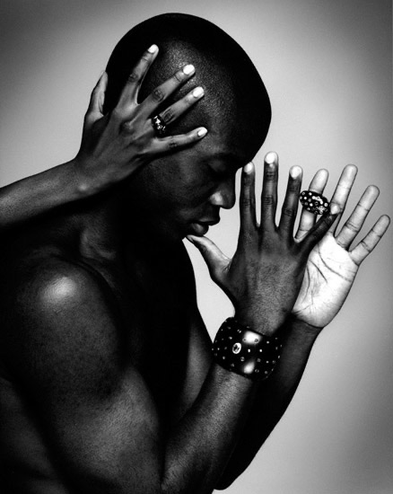 Fashion photograph by Karim Ramzi