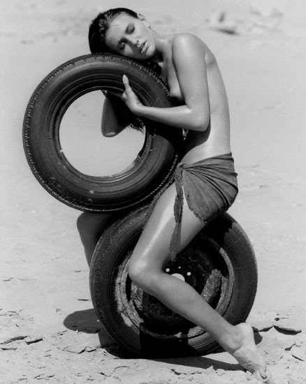 Fashion photograph by Karim Ramzi
